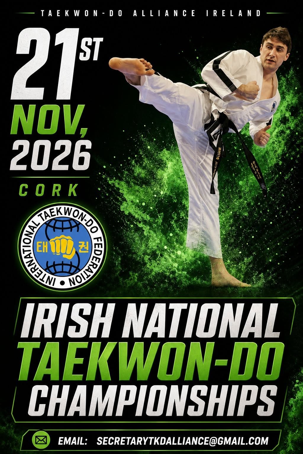 Irish Nataional Taekwon-Do Championships 2026