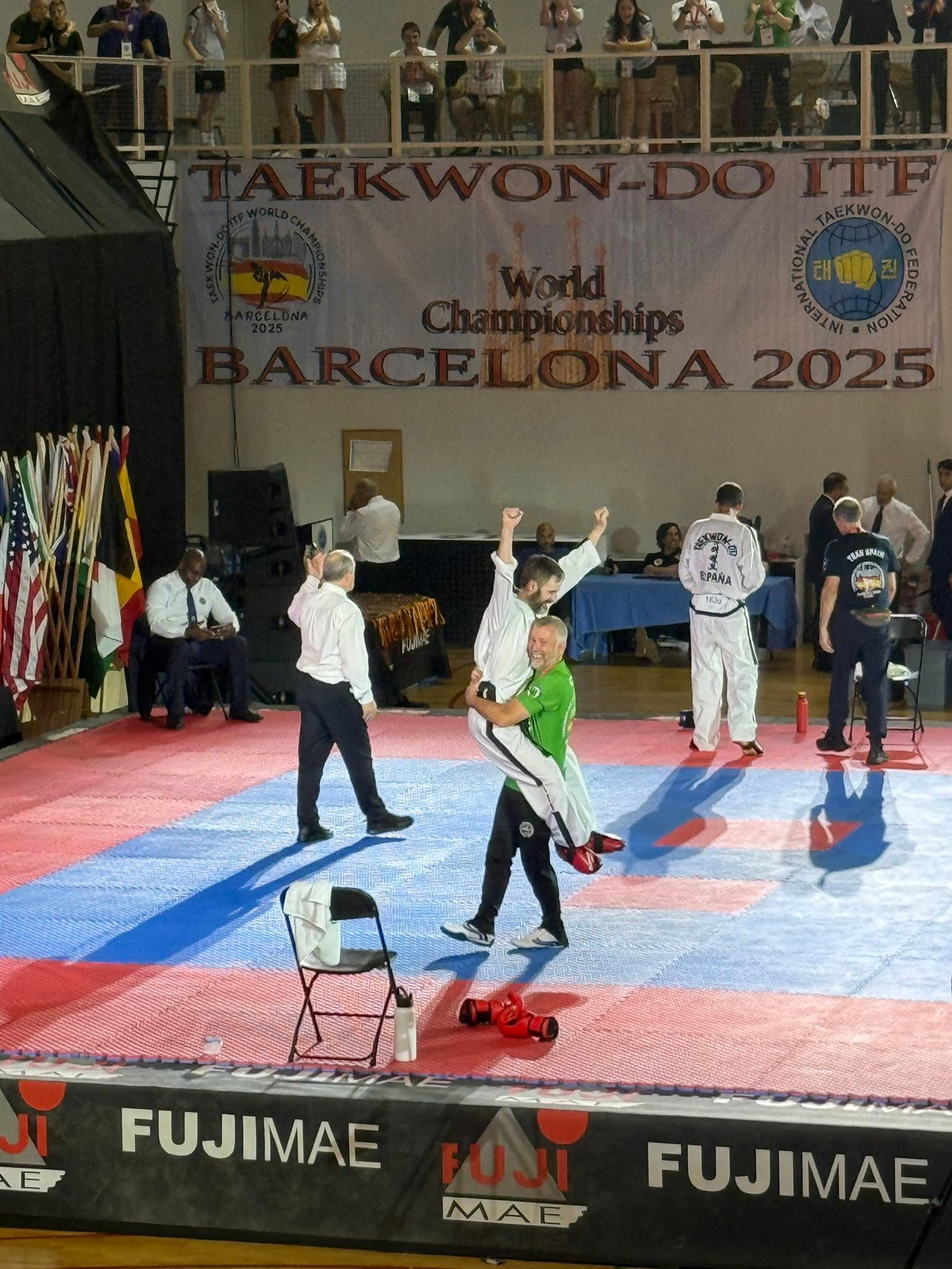 World Championships debut in Barcelona